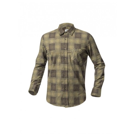 KOSZULA FLANELOWA URBAN - KHAKI