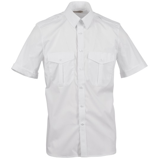 KOSZULA KRÓTKI RĘKAW VIRTUS - BIAŁY
