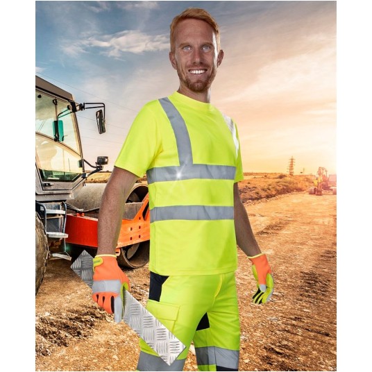 KOSZULKA ODBLASKOWA HI-VIZ REF101