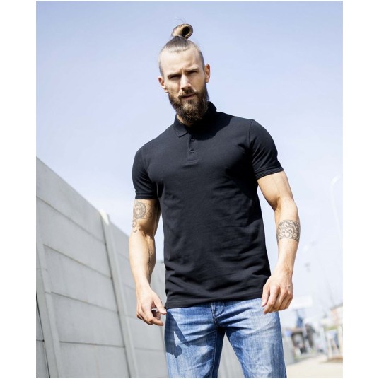 KOSZULKA POLO ARDON ZIDYN - CZARNY