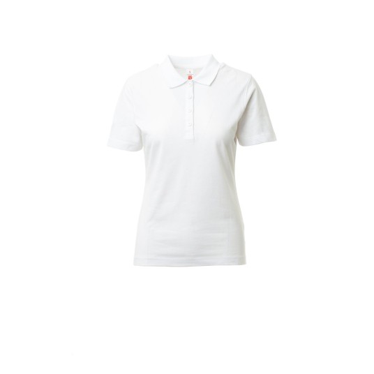 KOSZULKA POLO DAMSKA ROME LADY - BIAŁY
