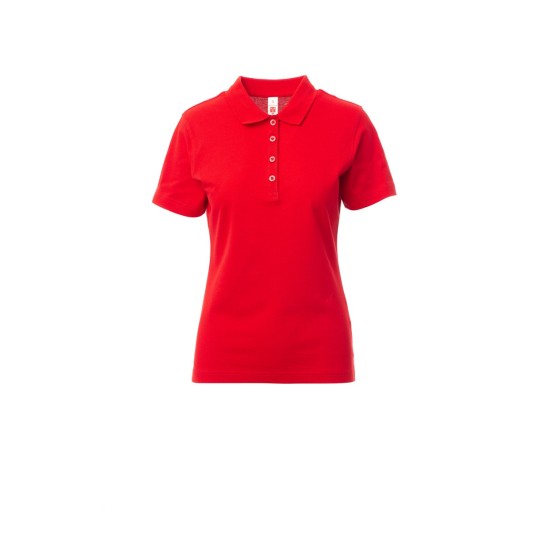 KOSZULKA POLO DAMSKA ROME LADY - CZERWONY