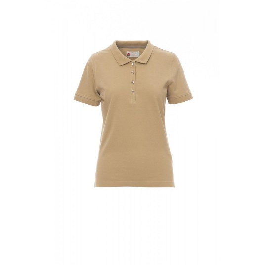 KOSZULKA POLO DAMSKA VENICE LADY - CIEPŁY BRĄZ