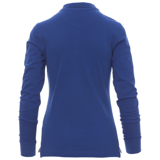 KOSZULKA POLO DŁUGI RĘKAW FLORENCE LADY - KRÓLEWSKI NIEBIESKI