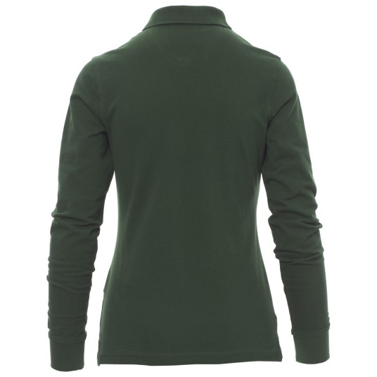 KOSZULKA POLO DŁUGI RĘKAW FLORENCE LADY - ZIELONY
