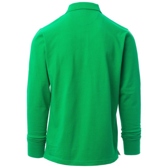 KOSZULKA POLO DŁUGI RĘKAW FLORENCE - ŻELOWY ZIELONY