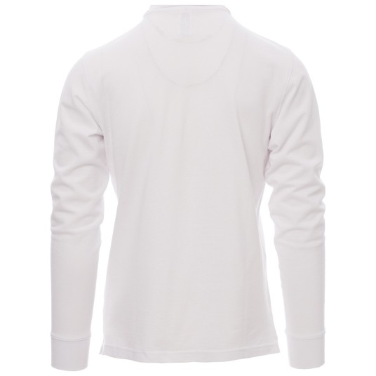 KOSZULKA POLO DŁUGI RĘKAW VERONA - BIAŁY