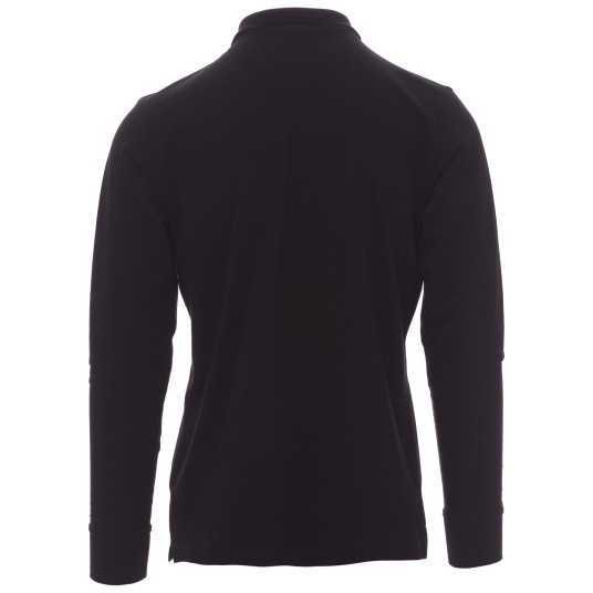 KOSZULKA POLO DŁUGI RĘKAW VERONA - CZARNY