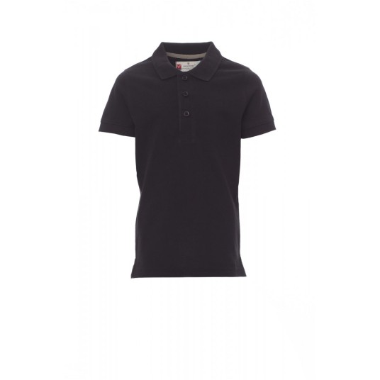KOSZULKA POLO DZIECIĘCA VENICE KIDS - CZARNY