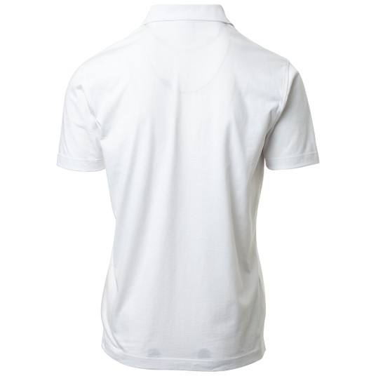 KOSZULKA POLO KRÓTKI RĘKAW AMALFI - BIAŁY