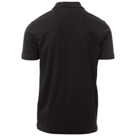 KOSZULKA POLO KRÓTKI RĘKAW AMALFI - CZARNY