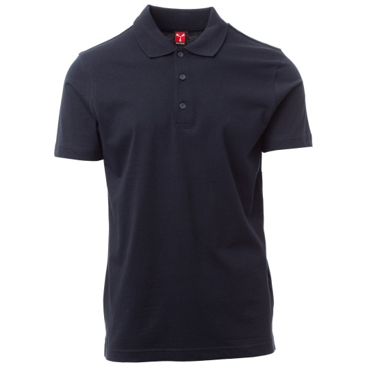 KOSZULKA POLO KRÓTKI RĘKAW AMALFI - GRANATOWY