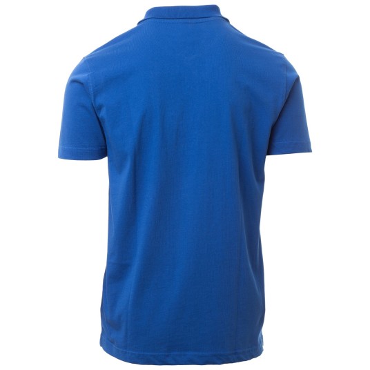 KOSZULKA POLO KRÓTKI RĘKAW AMALFI - KRÓLEWSKI NIEBIESKI