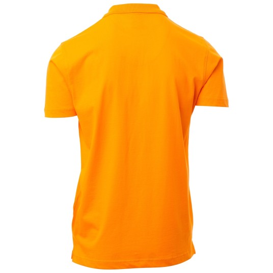 KOSZULKA POLO KRÓTKI RĘKAW AMALFI - POMARAŃCZOWY