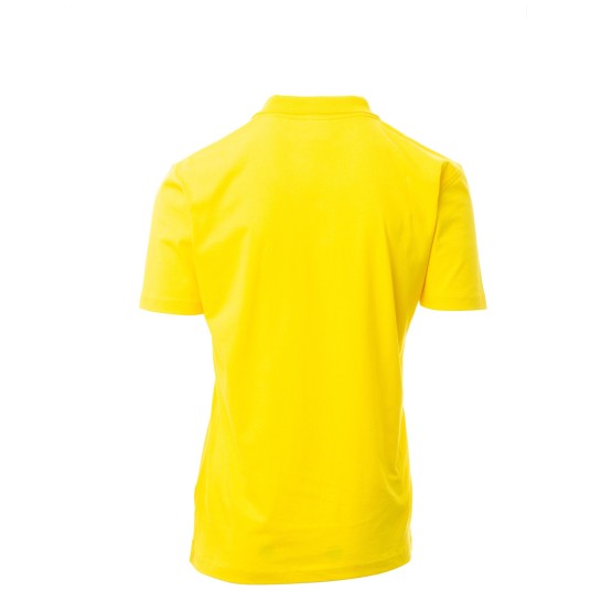 KOSZULKA POLO KRÓTKI RĘKAW AMALFI - ŻÓŁTA