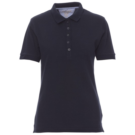 KOSZULKA POLO KRÓTKI RĘKAW GLAMOUR - GRANATOWY