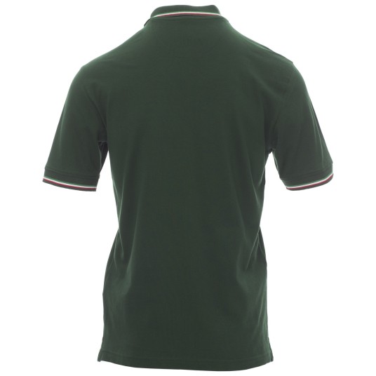 KOSZULKA POLO KRÓTKI RĘKAW ITALIA - ZIELONY