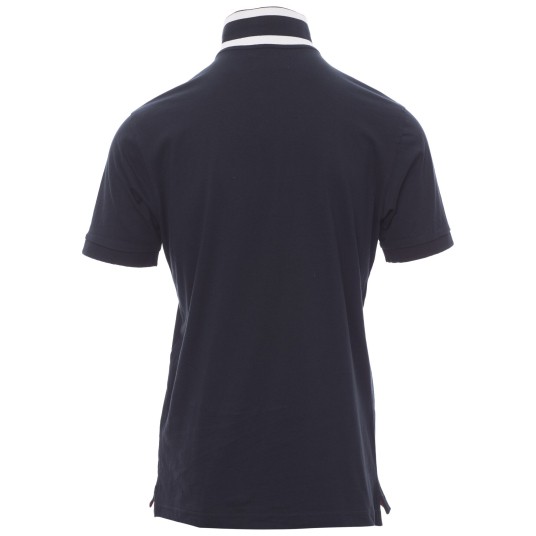 KOSZULKA POLO KRÓTKI RĘKAW MEMPHIS - GRANATOWY-BIAŁO-CZERWONY