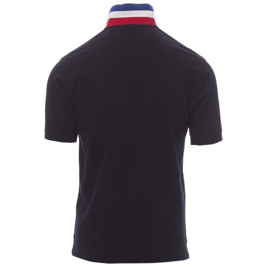 KOSZULKA POLO KRÓTKI RĘKAW NATION - GRANATOWY-FRANCJA