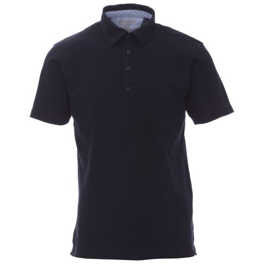 KOSZULKA POLO KRÓTKI RĘKAW PRESTIGE - GRANATOWY