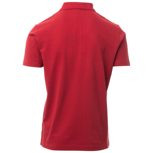 KOSZULKA POLO KRÓTKI RĘKAW ROME - BORDOWY