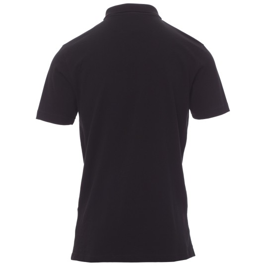 KOSZULKA POLO KRÓTKI RĘKAW ROME - CZARNY