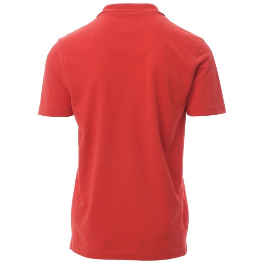 KOSZULKA POLO KRÓTKI RĘKAW ROME - CZERWONY