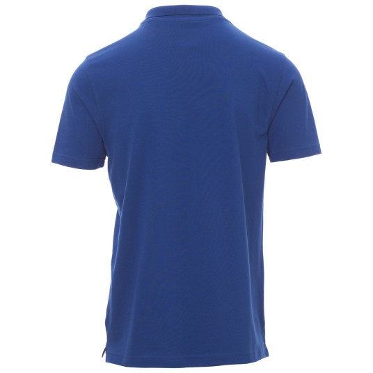 KOSZULKA POLO KRÓTKI RĘKAW ROME - KRÓLEWSKI NIEBIESKI