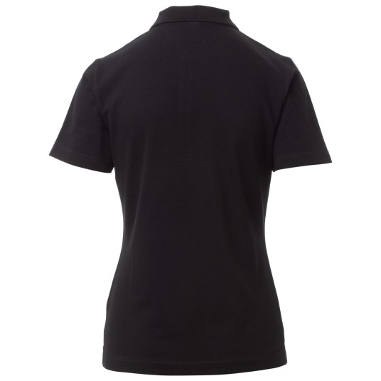 KOSZULKA POLO KRÓTKI RĘKAW ROME LADY - CZARNY