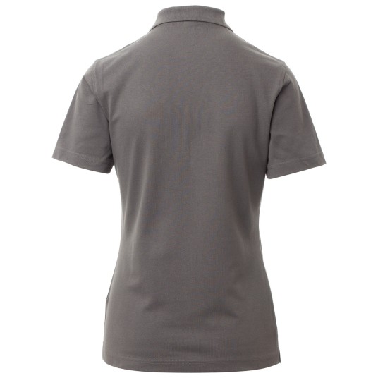 KOSZULKA POLO KRÓTKI RĘKAW ROME LADY - ZADYMIONY