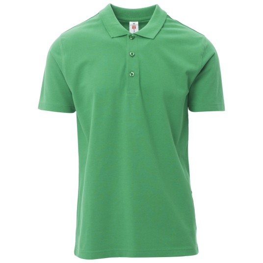 KOSZULKA POLO KRÓTKI RĘKAW ROME - ŻELOWY ZIELONY