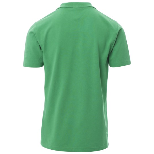 KOSZULKA POLO KRÓTKI RĘKAW ROME - ŻELOWY ZIELONY