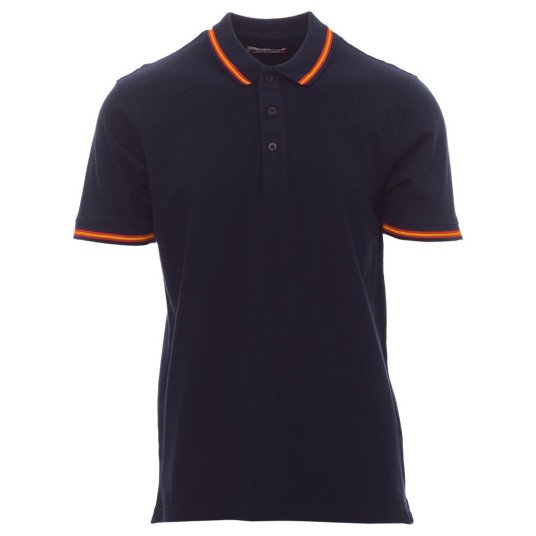 KOSZULKA POLO KRÓTKI RĘKAW SPAIN - GRANATOWY