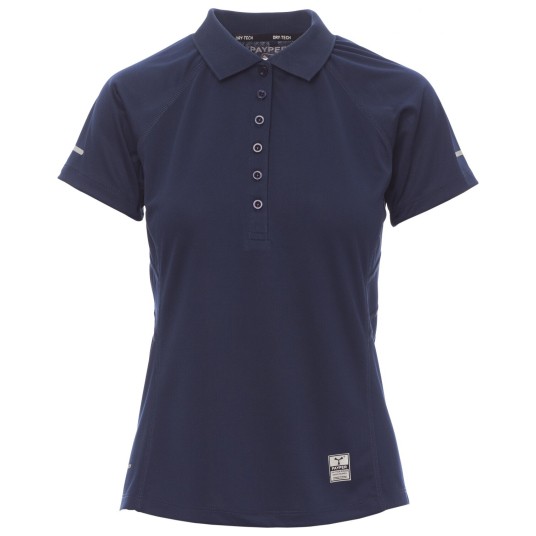 KOSZULKA POLO KRÓTKI RĘKAW TRAINING LADY - GRANATOWY