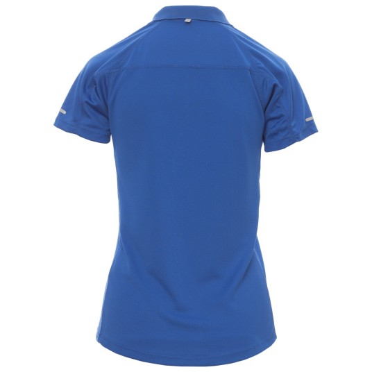 KOSZULKA POLO KRÓTKI RĘKAW TRAINING LADY - KRÓLEWSKI NIEBIESKI