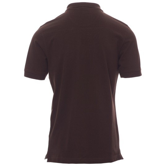 KOSZULKA POLO KRÓTKI RĘKAW VENICE - BRĄZOWY