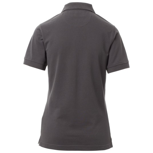 KOSZULKA POLO KRÓTKI RĘKAW VENICE LADY - ANTRACYTOWY