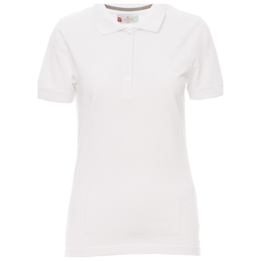 KOSZULKA POLO KRÓTKI RĘKAW VENICE LADY - BIAŁY