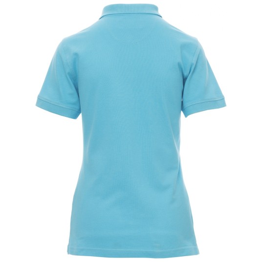 KOSZULKA POLO KRÓTKI RĘKAW VENICE LADY - BŁĘKIT TURKUSOWY