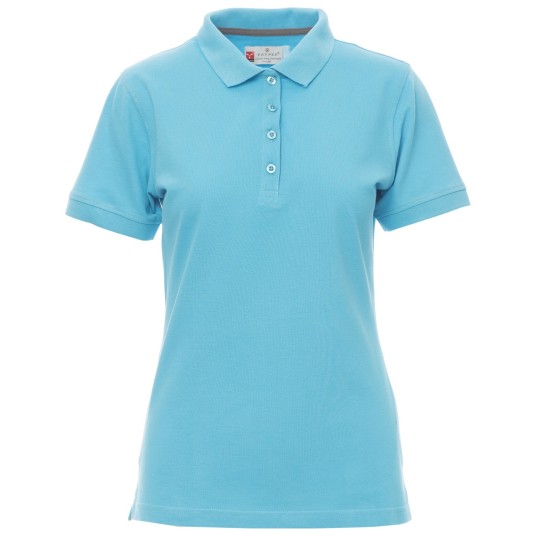 KOSZULKA POLO KRÓTKI RĘKAW VENICE LADY - BŁĘKIT TURKUSOWY