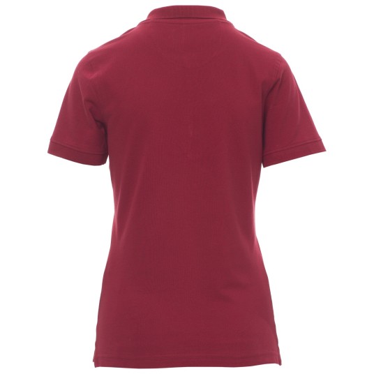 KOSZULKA POLO KRÓTKI RĘKAW VENICE LADY - BORDOWY