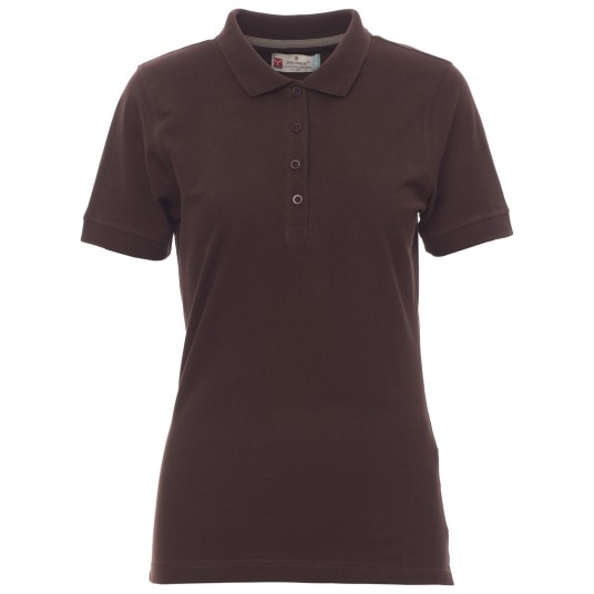 KOSZULKA POLO KRÓTKI RĘKAW VENICE LADY - BRĄZOWY