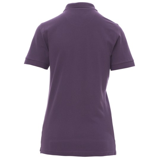 KOSZULKA POLO KRÓTKI RĘKAW VENICE LADY - FIOLETOWO-INDYGOWY