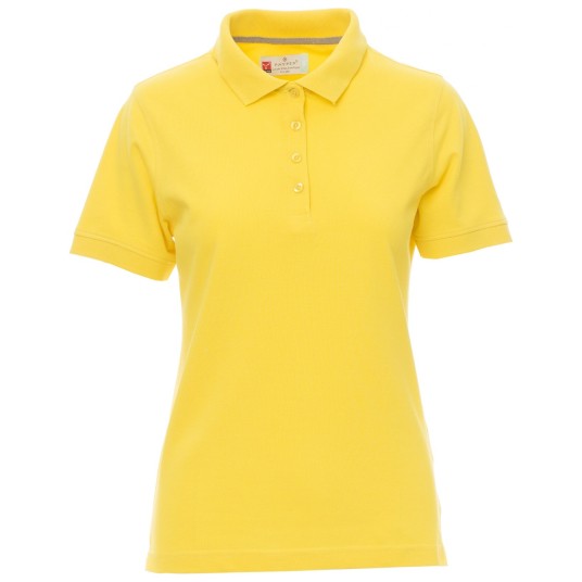 KOSZULKA POLO KRÓTKI RĘKAW VENICE LADY - ŻÓŁTA