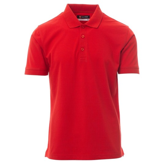 KOSZULKA POLO KRÓTKI RĘKAW VENICE PRO - CZERWONY