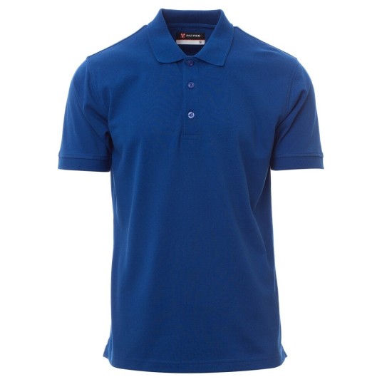 KOSZULKA POLO KRÓTKI RĘKAW VENICE PRO - KRÓLEWSKI NIEBIESKI