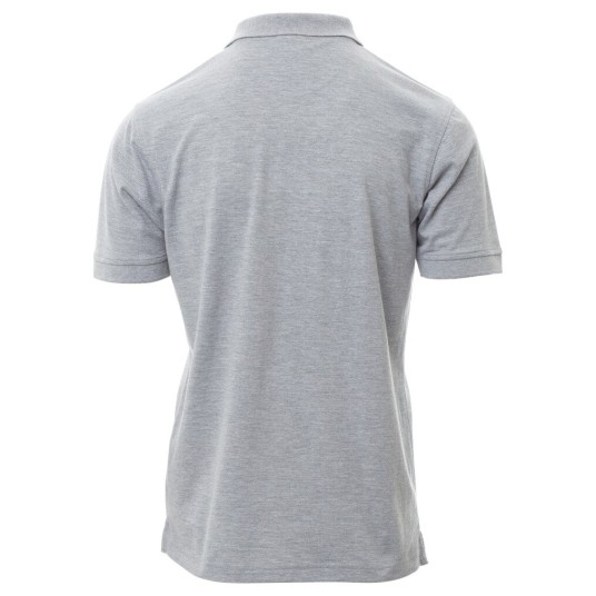 KOSZULKA POLO KRÓTKI RĘKAW VENICE PRO - SZARY MELANŻ