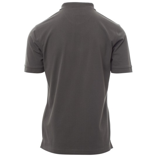 KOSZULKA POLO KRÓTKI RĘKAW VENICE PRO - ZADYMIONY