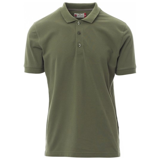 KOSZULKA POLO KRÓTKI RĘKAW VENICE - ZIELONY WOJSKOWY