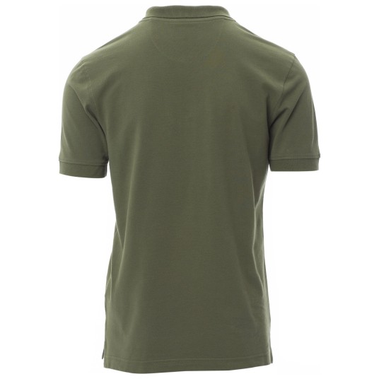 KOSZULKA POLO KRÓTKI RĘKAW VENICE - ZIELONY WOJSKOWY